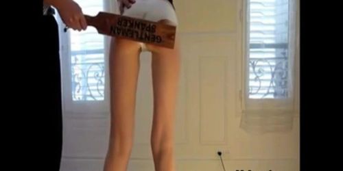 my paddle meets Lynns perfect ass