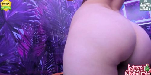 cute russian fingering pussy close up