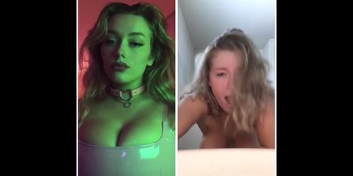 TikTok vs. OnlyFans Splitscreen Compilation