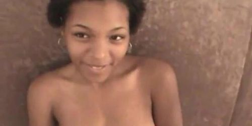 DAGFS - Ebony sister likes white meat