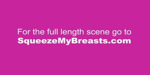 SQUEEZE MY BREASTS - Cande wax on big boobs torture