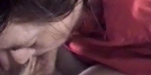 CUMONWIVES - deepthroat ends in a big mouthful