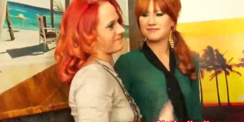 Glamorous and classy eurobabes ffm threesome (Kaylana Reese)