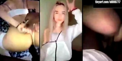 Tiktok Splitscreen porn