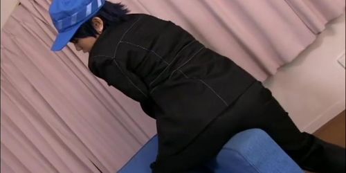 Persona Cosplay Naoto Masturbation