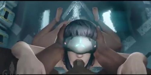 Anal robot sex