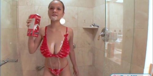 PREMIUMGFS - Sexy Hot Teen Paris Milan shower fantacy (Fantacy )