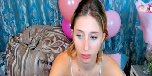 Sensual Blonde Great Horny Striptease