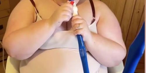 BBW Piggy JRC funnel your fat piggy plus burps