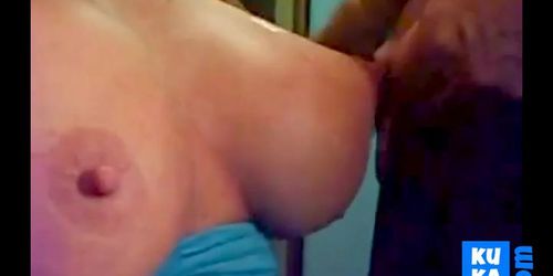 Cum on tits