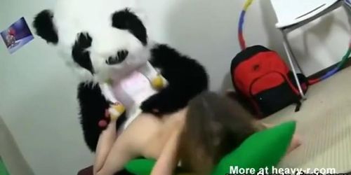 Panda fucking teen girls