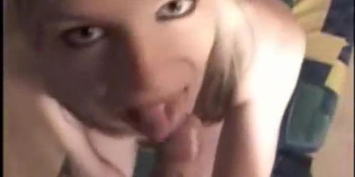 Amateur Teen Blonde Blowjob