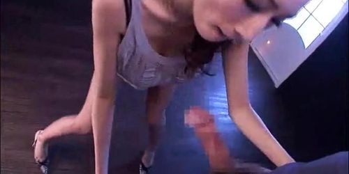 Mosaic: Asian giving her BF a mindblowing bj Vol. 5
