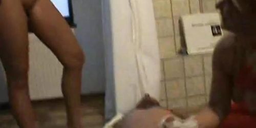 AMATEURITY - 3 amateur wives stroke and fuck a guy with cumshot