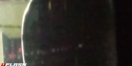 Night time car flash
