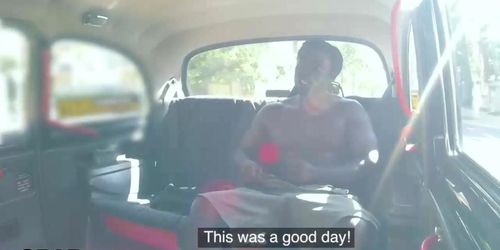 Bigtits UK cabbie blowing black dick and getting pounded. (Krystal Boyd)