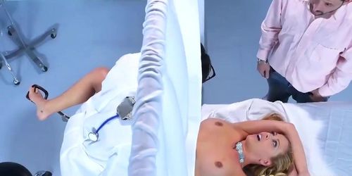 Naughty doctor fucks his hot MILF patient during check up