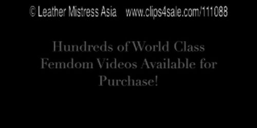 Leather Mistress Asia Femdom Clips4Sale Store Launch Announcement