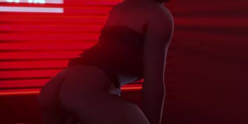 Mirror's Edge Faith Reverse Cowgirl Creampie