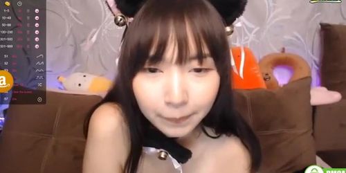 Japanese cat girl ahegao and multiple orgasms.