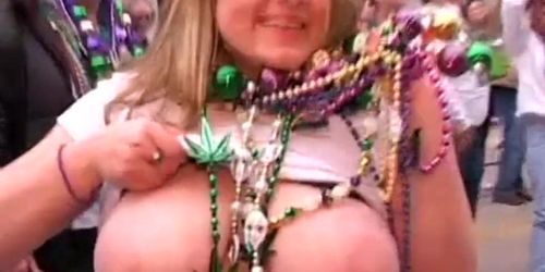 Big Mardi gras boobs 3