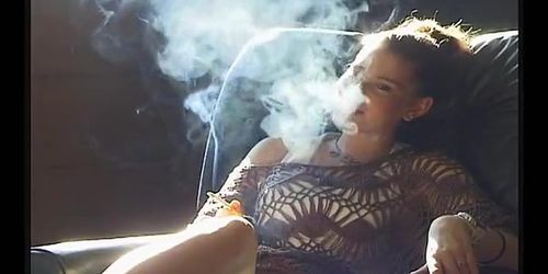 Young Girls Just Smoking