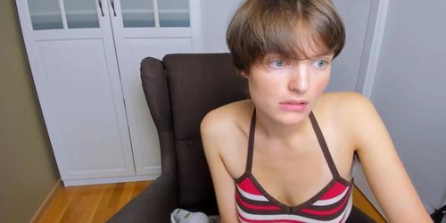 Short hair model liveshow