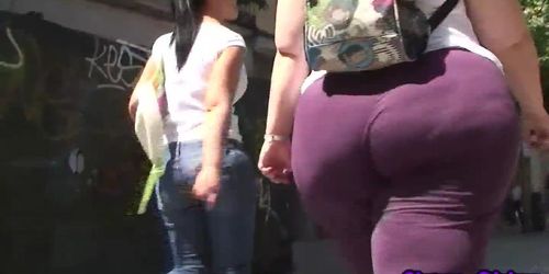 big ass blonde pawg in black levi's (Blondie Anderson, amateur )