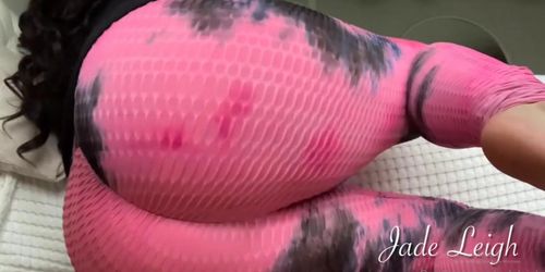 JK Pink Leggings 2 (Fetish Fatale)