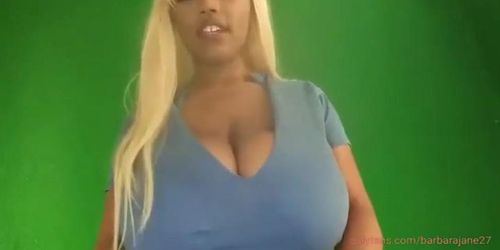 asmr busty ebony girl goes wild joi