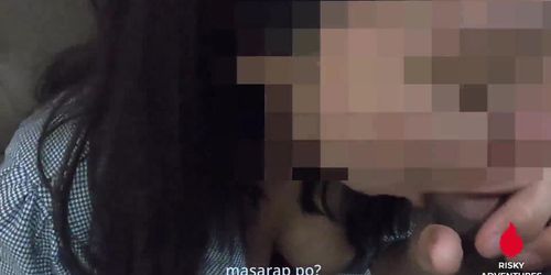 Sex to Pay Rent - Nagpakantot sa Landlord ang Malibog na Misis Para sa Extension Dahil Quarantine