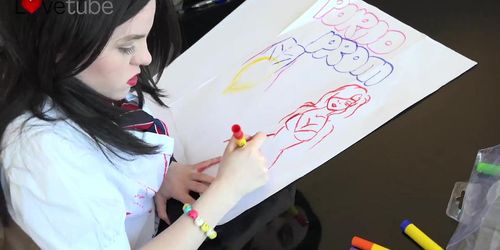 Lovetube Art Student