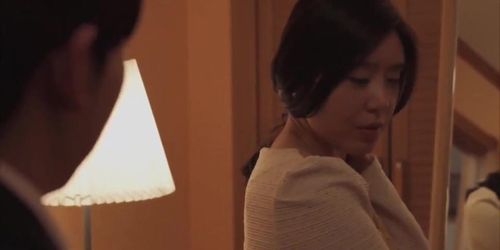 Step Son Fucks his Mother&#'s Friend Korean movie sex scene