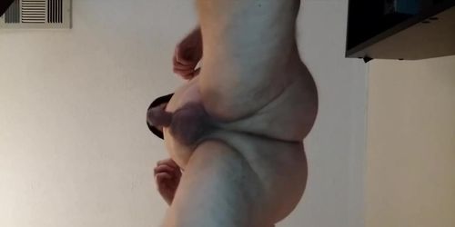 Chub Shows Off Micro Penis and Cums with Vibrator (Tiny Dick)