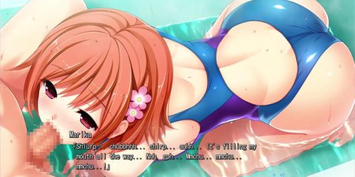 Hoshi Ori Yume Mirai - Shinozaki Marika H-scene 3 (Visual_Novel )