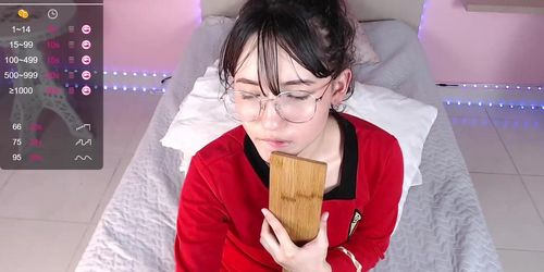 Efy_sweetie loves dildo play