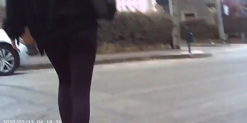Girl sexy and public ***