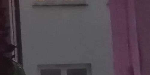 blonde neighbor flash 2