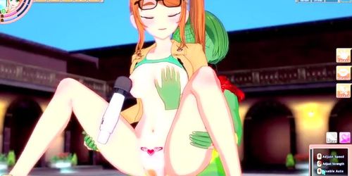 Sonia(Pokemon sword shield)fucked in the pool