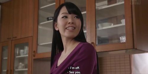 (English sub) Big Breasts Lying A Wife (Hitomi Tanaka)