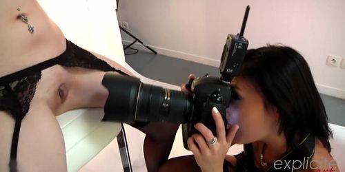 French Teen Fucked By Her Female Photographer