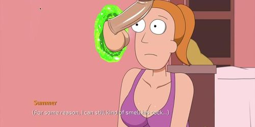 Rick And Morty: A Way Back Home-  Sis Sucks And Fucks To Get Back At Her Ex