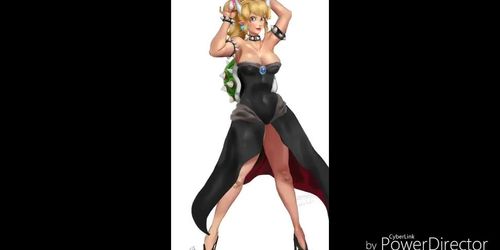 Bowsette Animated Porn Compilation