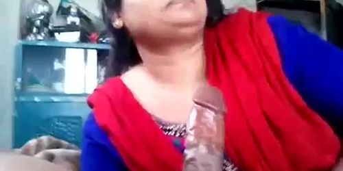 Indian Horny wife sucking dick
