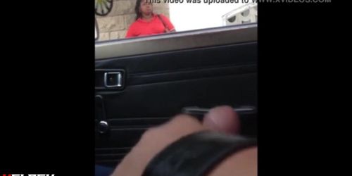 car flash ebony girl