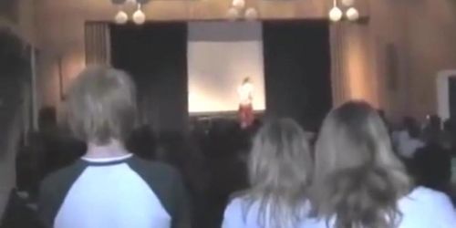 Norweigan Stage Strip In School