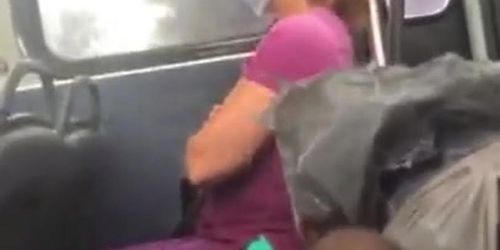 dickflash blonde milf on bus