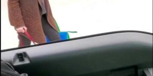 Grannies can still spot a dick in passing