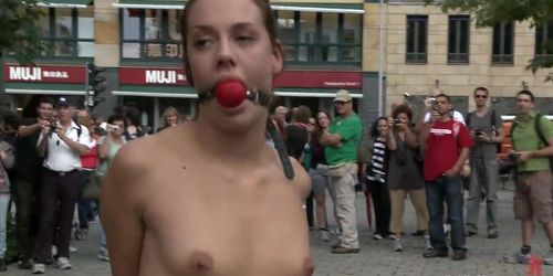 German babe humiliated in public (Tommy Pistol, Princess Donna, Jacqueline Back)