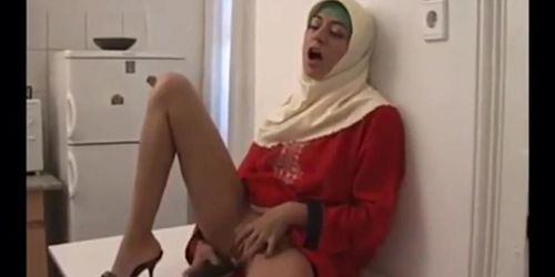 Arabische Hijab-Sex-Frau blst Dagestan Islam